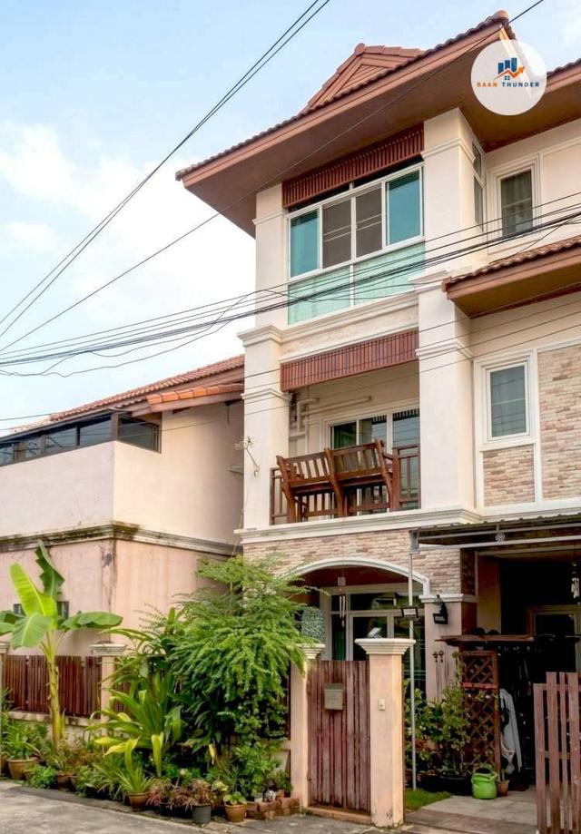 บ้านแฝด 3 ชั้น (หลังมุม) ม.นนทรี วิลล่า - พระราม5 ,บางศรีเมือง รูปที่ 1