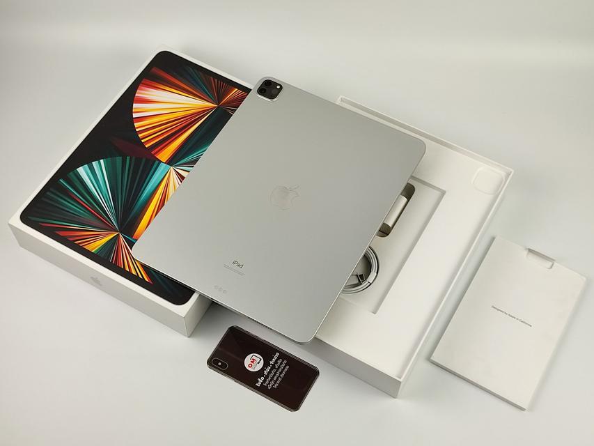 ขาย/แลก iPad Pro (2021) 12.9นิ้ว 1TB (Wifi) สี Silver ศูนย์ไทย ประกันศูนย์ 02/07/2566 เพียง 38,900 บาท  1