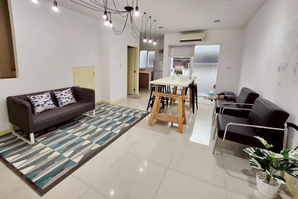 ให้เช่าทาวน์โฮม 3 ชั้น บ้านกลางเมือง พระราม 9 - มอเตอร์เวย์ ใกล้ APL หัวหมาก (N.1955) 2