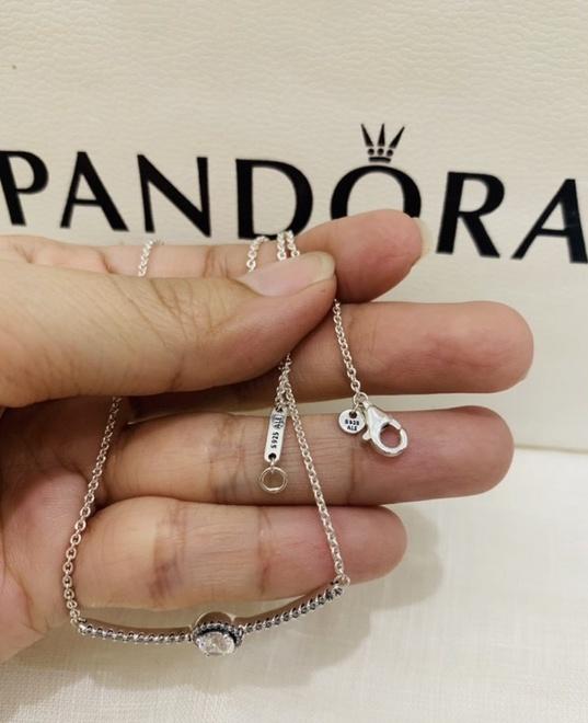 Pandora Round Sparkle Necklace 6