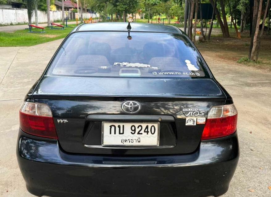 Toyota Vios สีดำ ปี 2003 7