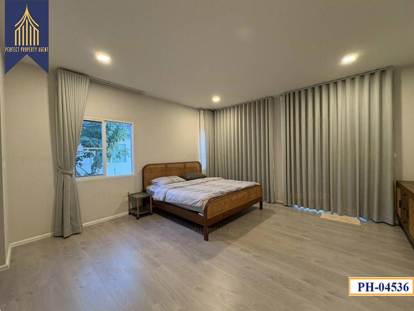 For Rent บ้านเดี่ยว ให้เช่า มัณฑนา บางนา-วงแหวน 185 ตร.ม. เฟอร์นิเจอร์ครบทั้งหลัง พร้อมเข้าอยู่ 13