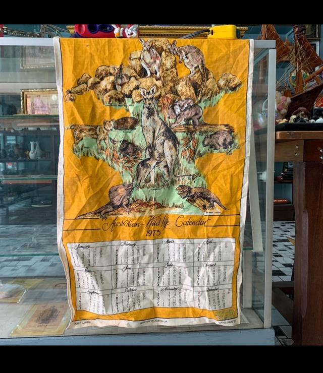 ภาพปฏิทิน hand printed.ออสเตรเลีย ปี 1973 5