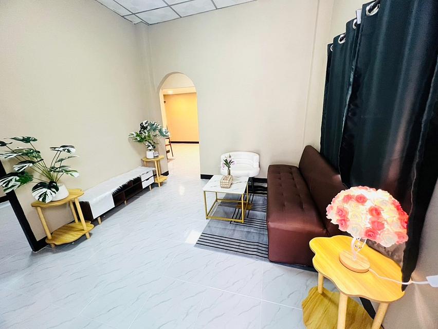 หมู่บ้านอมรทรัพย์ เลียบวารี (คู้ขวา) เขตหนองจอก บ้านเดี่ยวชั้นเดียว 21 ตารางวา 2 ห้องนอน รีโนเวทใหม่ 5