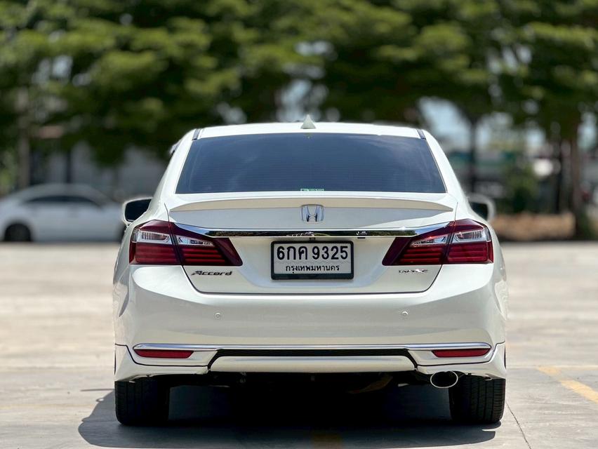 รหัสรถ PAT9325 Honda Accord 2.0EL A/T สีขาวมุก ปี 2017 4