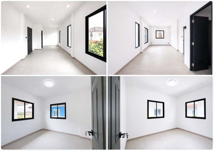 H-114 : บ้าน 35 ตร.วา Renovate ใหม่ทั้งหลัง ม.พร้อมพัฒน์ 1 รามอินทรา ซ.หทัยราษฎร์ 39 คลองสามวา 7