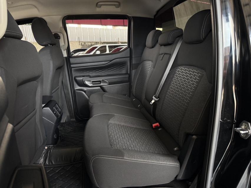 2022 FORD RANGER, 2.0 TURBO XLT โฉม HI-RIDER DOUBLE CAB สีดำ มือเดียวป้ายแดง ประวัติดี รูปที่ 14