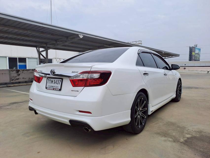 TOYOTA CAMRY 2.0 G EXTREMO ปี2014 รถประวัติดี เข้าศูนย์ตลอด ไม่เคยติดแก๊ส น้ำมันล้วนๆ สีขาว 5