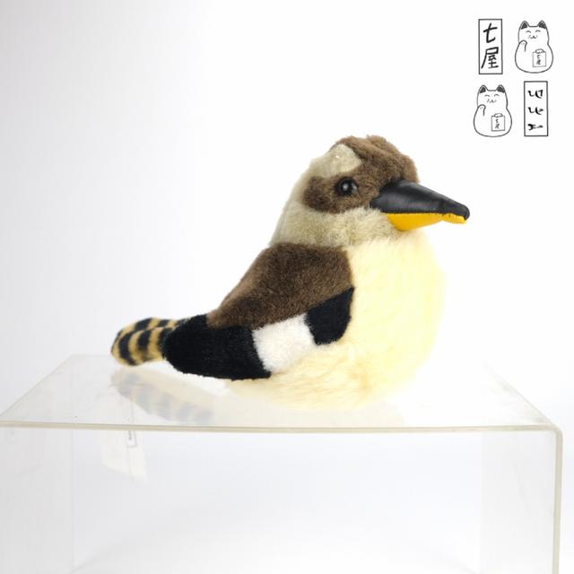 ตุ๊กตา นก นกคูคาบาร่า ・ นกกระเต็นยักษ์ 🐦 Kookaburra Bird ~ K&M ・ Wild Republic ~ Standard 17 cm 🎼 รูปที่ 6