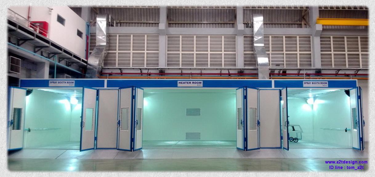 รับออกแบบ ขาย ห้องพ่นสีรถพ่วง ห้องพ่นสีรถขนาดใหญ่ ห้องพ่นสีเฟอร์นิเจอร์ บูธพ่นสีม่านน้ำ พร้อมงานเซ็นแบบสิ่งแวดล้อม 11