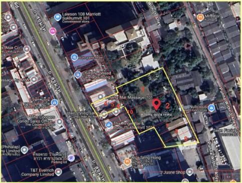 ที่ดินแปลงใหญ่ สำหรับโครงการขนาดใหญ่ ย่านสุขุมวิท ปุณณวิถี 1