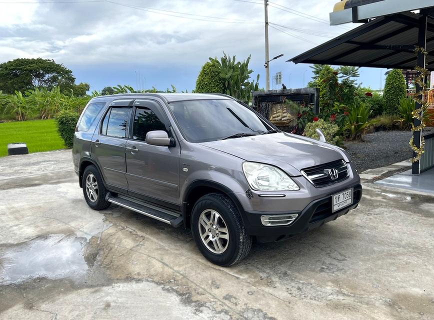 รถบ้านเดิมๆ Honda CR-V เจน2 ปี2002 ขับ2 สีเดิม ไม่เคยแก๊ส 