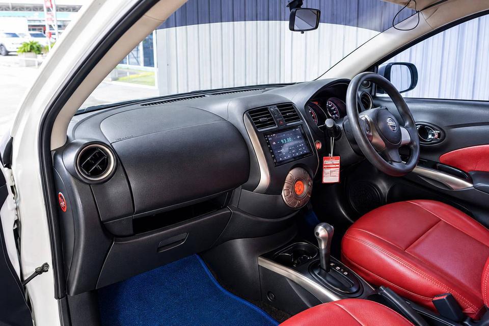 #NISSAN #ALMERA , 1.2 VL ปี 2013 สีขาว โฉม ปี11-20✴️รถบ้านแท้ ไมล์ 134,184 km.รุ่นท็อป เกียร์ ออโต้ รูปที่ 12