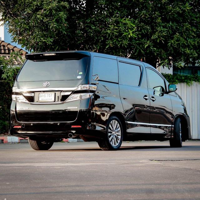 Toyota Vellfire 2.4 Golden Eyes II Wagon ปี 2014 โฉม ปี 08-14 สีดำ AUTO เบนซิน ไมล์เพียง 263,139 km.  8