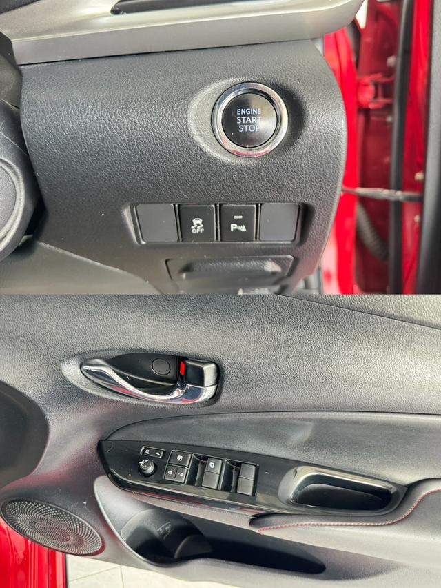 รถบ้าน สีแดงตัวท๊อป Toyota Yaris 1.2G เครดิตดีฟรีดาวน์ได้ รูปที่ 13