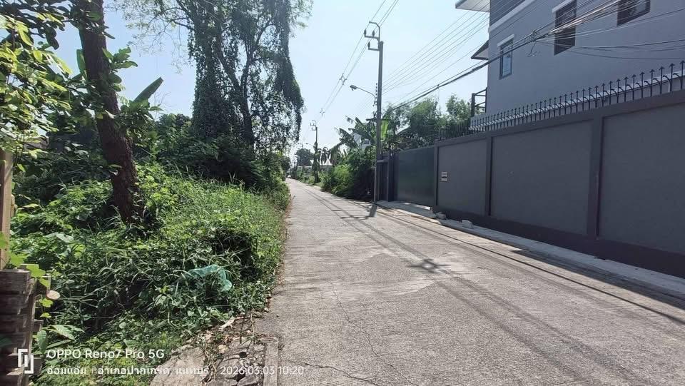 Vายถูก ทีดิน 111 ตารางวา ติดถนนคอนกรีตสาธารณะ ซอย ติวานนท์-ปากเกร็ด 27 อ.ปากเกร็ด จ.นนทบุรี 6