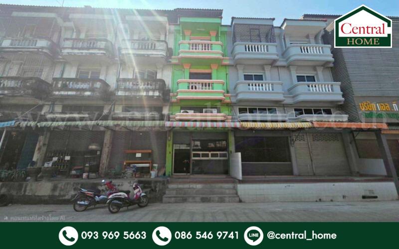 อาคารพาณิชย์ 3.5 ชั้น ซอยอยู่สุข 23 บางเมือง - สมุทรปราการ รีโนเวทแล้ว สภาพดี 1