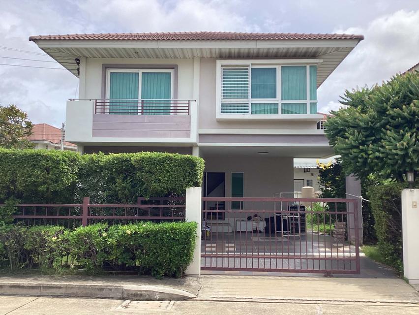 บ้านเดี่ยว60ตรว​หมู่บ้านศุภาลัยการเด้นวิลล์สุขสวัสดิ์76 1