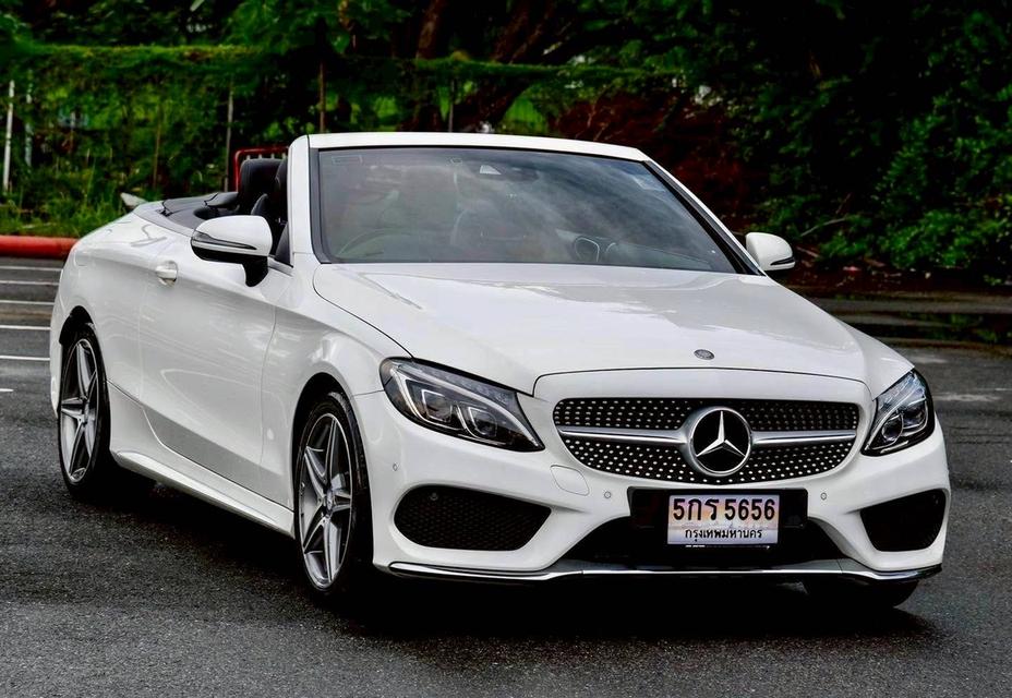 รหัสรถ PR5656 Benz C300 Cabriolet AMG Dynamic รถออก Benz Thailand ปี 2017 Fulloption  7