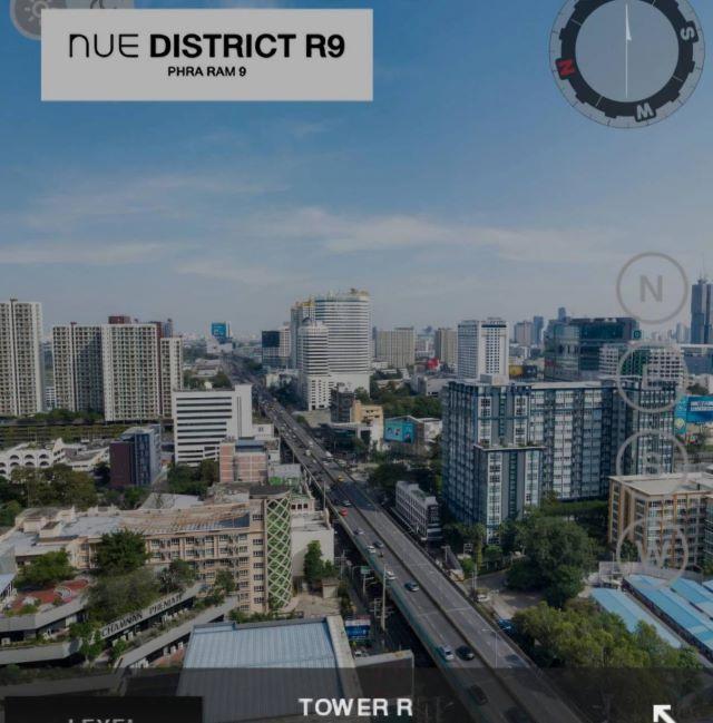 CM04254 ขายดาวน์ คอนโด นิว ดิสทริค อาร์ไนน์ Nue District R9 คอนโดมิเนียม ถนนพระราม 9  2