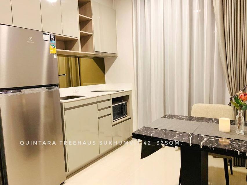 ขาย คอนโด พร้อมผู้เช่า ผลตอบแทนดี คุ้มค่า Quintara Treehaus Sukhumvit 42 : ควินทารา ทรีเฮาส์ สุขุมวิท 42 32.1 ตรม. ใกล้  6