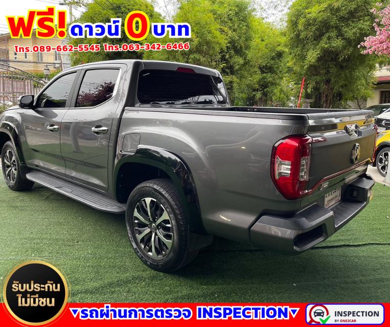 🌟ปี 2022 MG Extender 2.0 Double Cab Grand X 🌟ไมล์แท้ 25,xxx กม. มีรับประกันศูนย์ถึง2025 4