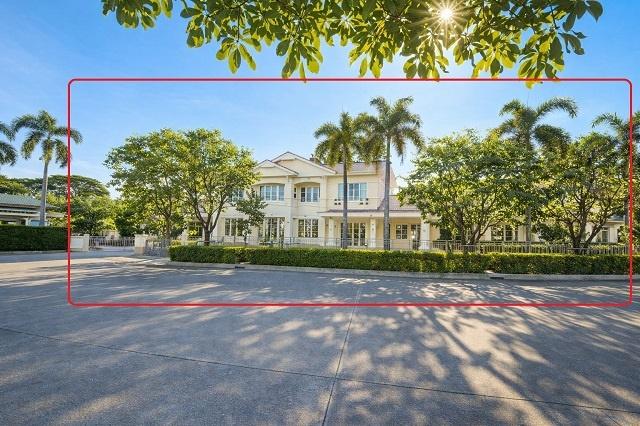 MRT วัชรพล 2.1กม. รามอินทรา 152ตร.วา 500ตร.ม. ให้เช่า คฤหาสน์หรู 2 ชั้น 2 หลังใหญ่ติดกัน 6นอน 4น้ำ บิ้วท์อินครบ ตลาดถนอม 1