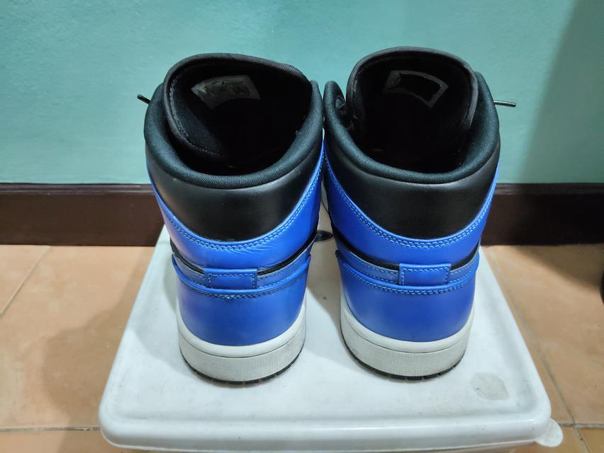 Air jordan 1 mid สีน้ำเงิน มือสอง รูปที่ 4