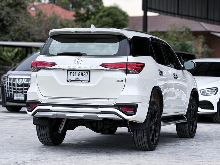 2019 TOYOTA FORTUNER, 2.4 V 4WD โฉม ปี15-ปัจจุบัน สีขาวแต่ง TRD รหัส WRT8887 5