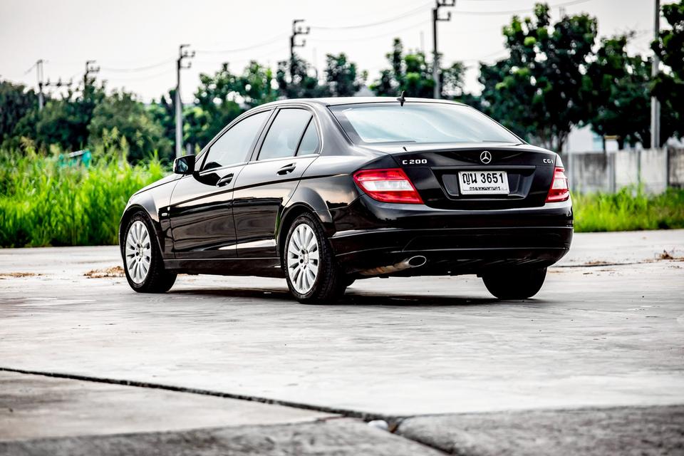 Benz C200 CGI BE ปี 2011 สีดำ มือเดียวป้ายแดง 7