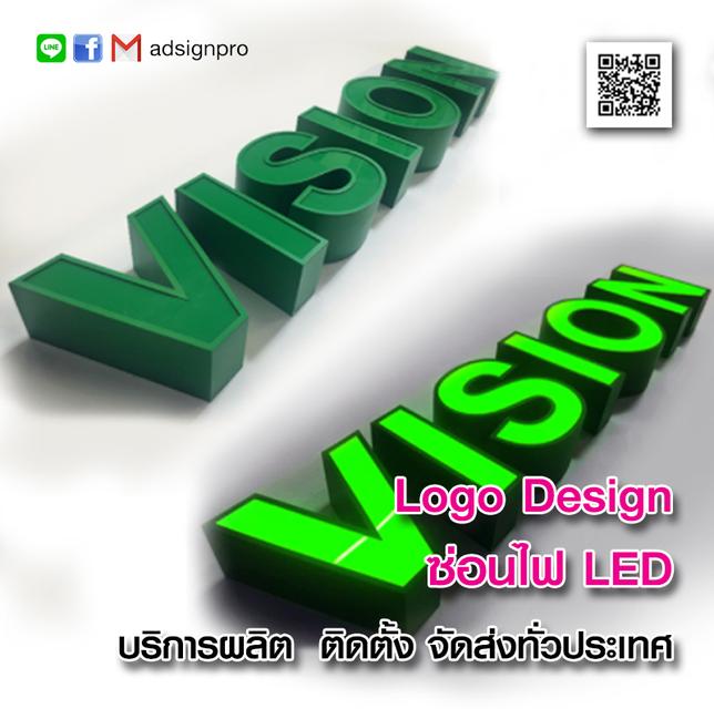 โลโก้ ป้ายสแตนเลส  6