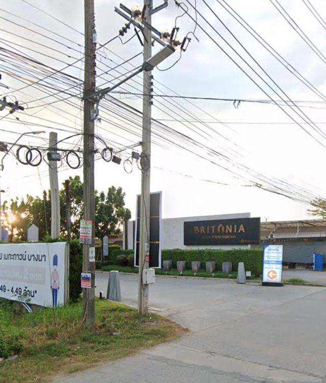 ขายที่ดิน 4 ไร่เศษ ติดถนนบัวนครินทร์ ทำเลดี ใกล้หมู่บ้านบริทาเนีย 1