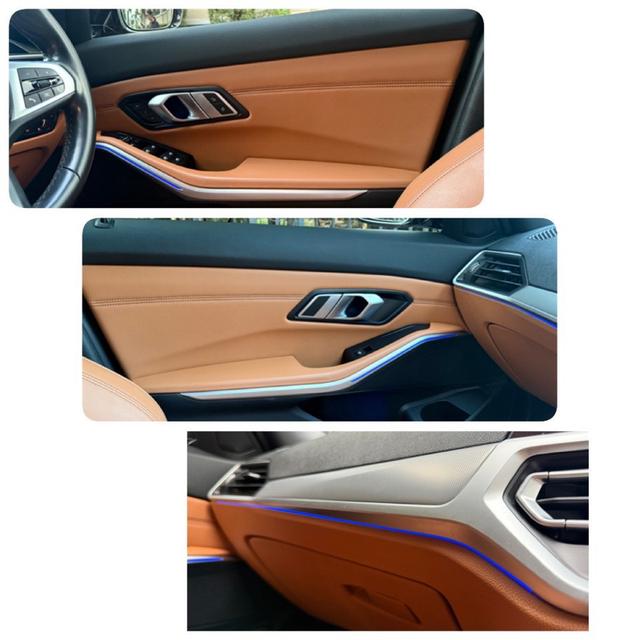 BMW 320D M sport G20  ปี 2020 สีดำ  ♨️มือเดียว สภาพป้ายแดง รถบ้านไมล์แท้วิ่ง 11