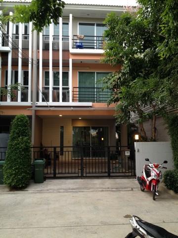 ให้เช่าทาวน์โฮม 3 ชั้น ม.วิสต้า ปาร์ค พระราม 2 บ้านหลังริม เฟอร์ฯ Built 2