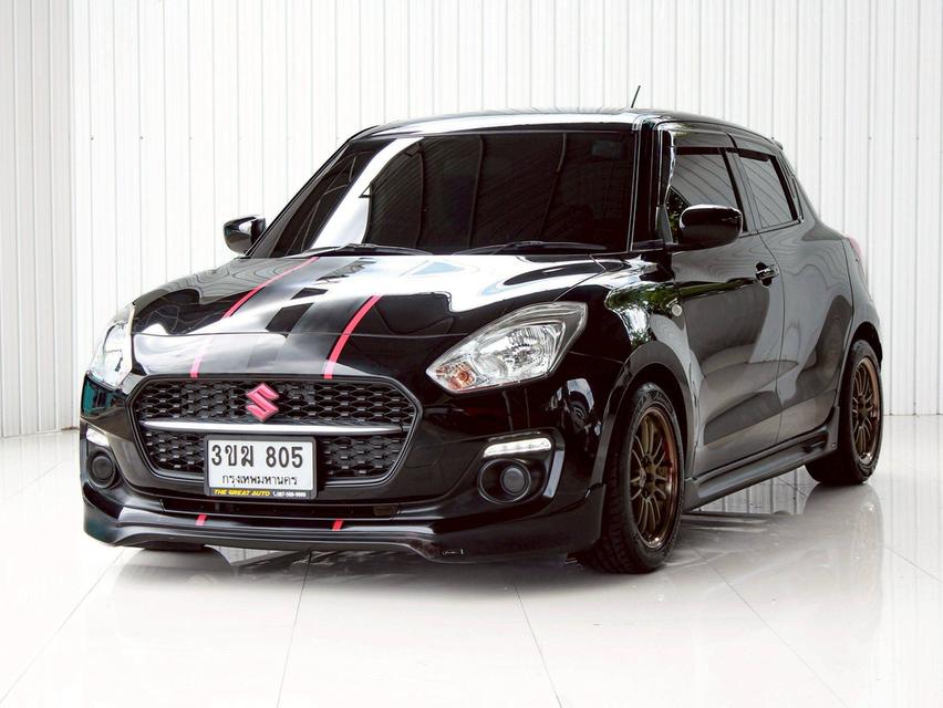 SUZUKI SWIFT 1.2 GL ปี 2021 โฉม ปี 18-ปัจจุบัน สีดำ เครื่องยนต์ เบนซิน รถบ้านสวยไม่มีชน โครงสร้างเดิม เลขไมล์ 70,867 Km. 