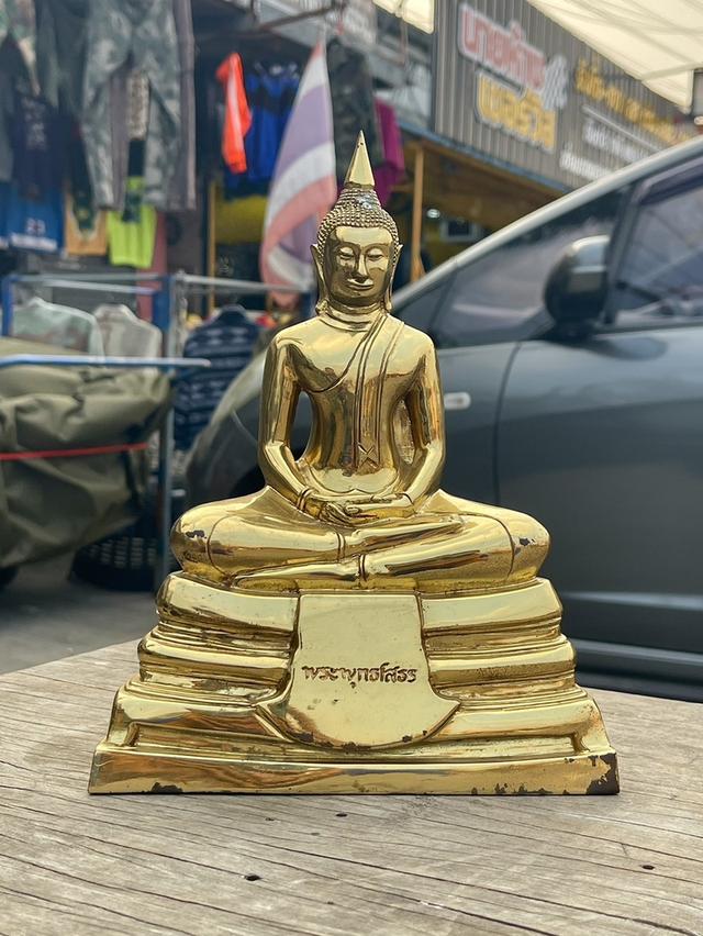 พระบูชา หลวงพ่อโสธร ปี2552 หน้าตัก5นิ้ว วัดโสธรวรารามวรวิหาร พระพุทธโสธร เนื้อทองเหลือง รูปที่ 6