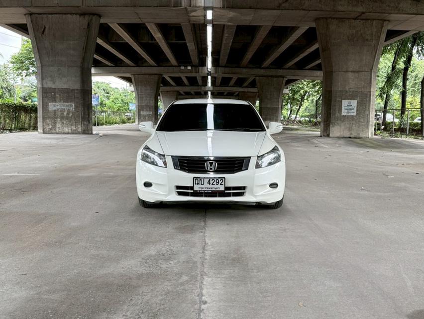ขายรถ Honda Accord 2.0 ปี 2009 สีขาว เกียร์ออโต้