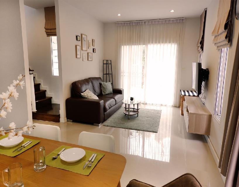 ให้เช่าบ้านเดี่ยว 2 ชั้น หมู่บ้านอิคอนเนเจอร์ รามอินทรา 109 บ้านสวยมาก ตกแต่งพร้อม แอร์ 4 เครื่อง เฟอร์นิเจอร์ครบ Fully Furnished 2