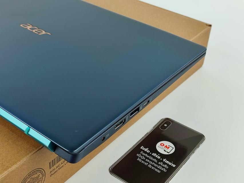 รูป ขาย/แลก Acer Swift 3X 14นิ้ว สีSteam Blue /Ram8GB /SSD512/ Core i5-1135G7 2.40GHz ศูนย์ไทย ครบกล่อง เพียง 14,900 บาท  4