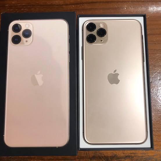 iphone 11 pro max สีทอง 2