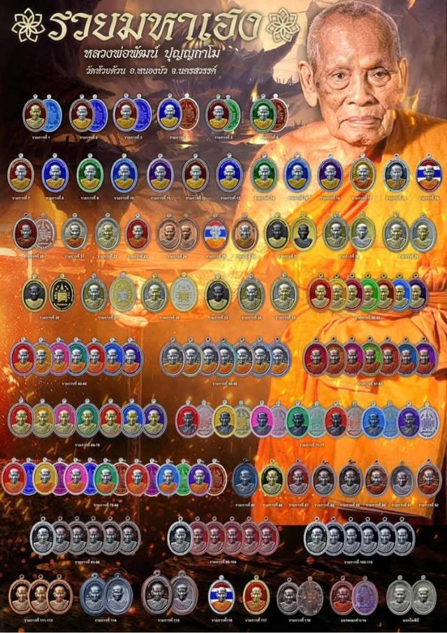เหรียญรุ่นรวยมหาเฮงพระราชมงคลวัชราจารย์ (หลวงพ่อพัฒน์ ปุญญกาโม)วัดห้วยด้วน จ.นครสวรรค์ รูปที่ 6