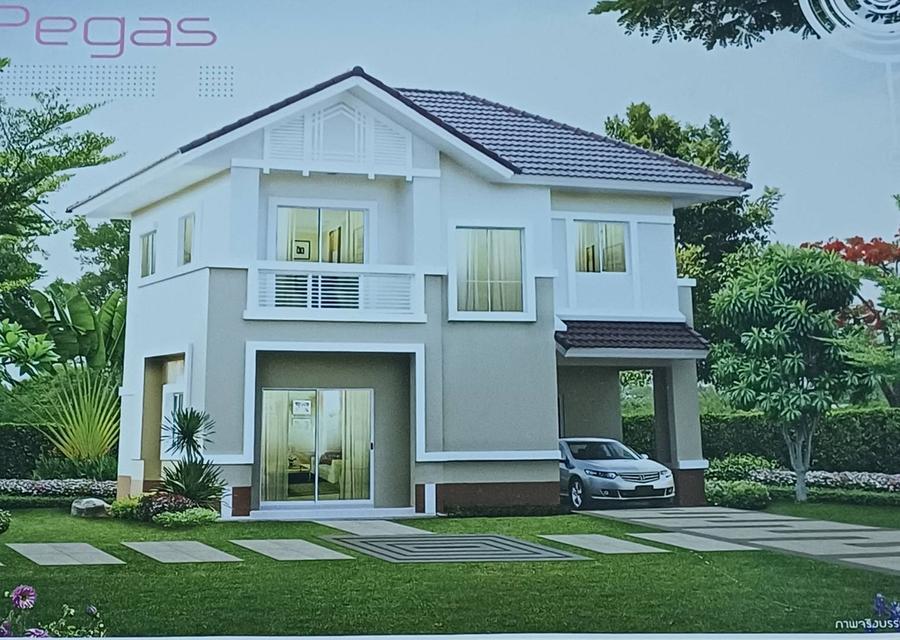 บ้านเดี่ยว 2ชั้น  50 ตรว. โครงการ landceo ซอยวัดพระเงิย 13