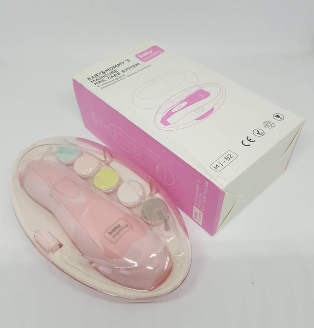 กรรไกรตัดเล็บอัตโนมัติ/ตะไบเล็บเด็กทารกแรกเกิด สินค้าใหม่ มีสีฟ้า/ชมพู รูปที่ 3