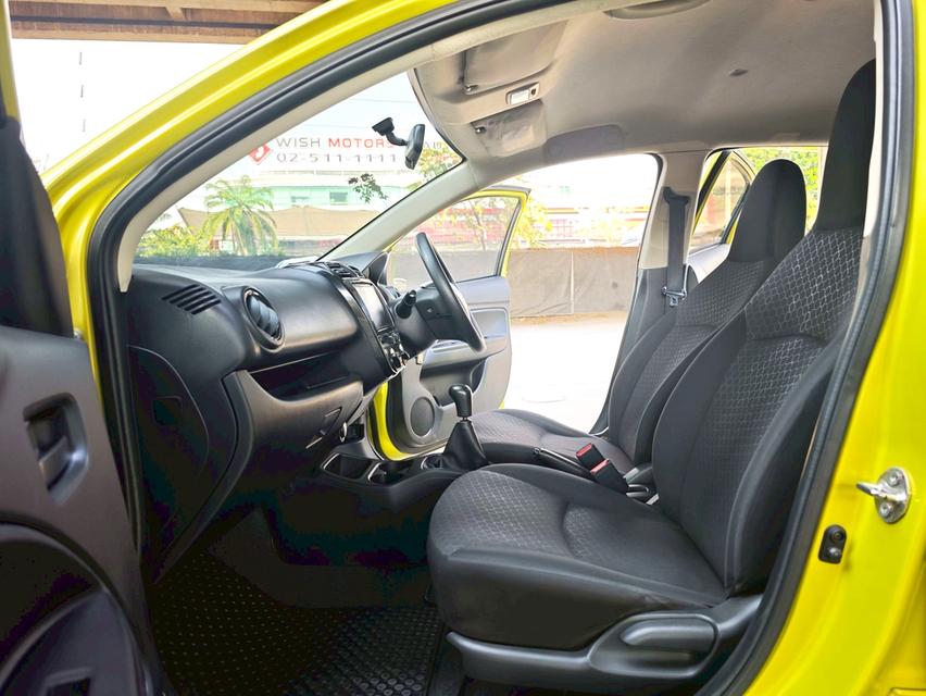 ขายรถ Mitsubishi Mirage 1.2 ปี 2013 สีเหลือง เกียร์ธรรมดา รูปที่ 11