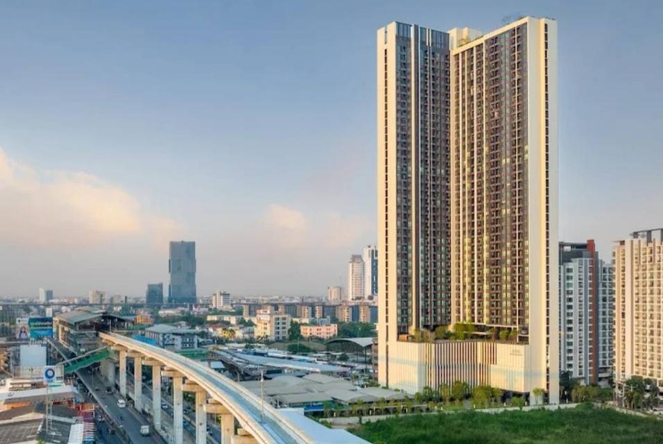 ขายถูกคอนโด นิว โนเบิล ศรีนครินทร์-ลาซาน ชั้นสูง วิวสวย ชั้น 37 ห้องมุม 35ตร.ม พร้อมอยู่ ติดรถไฟฟ้าสถานีลาซาล ต่อรองได้ 1