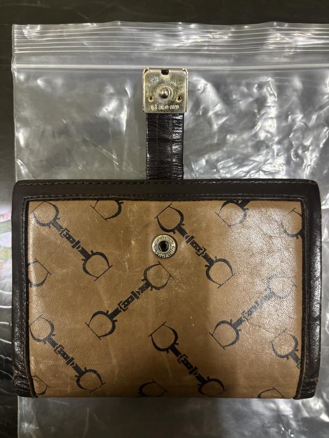 กระเป๋าสตางค์หนังแท้ งานวินเทจอิตาลีแท้	•	🇮🇹 MADE IN ITALY รูปที่ 6