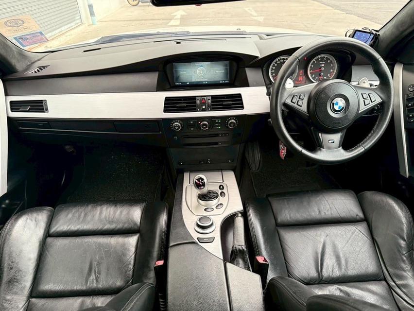  BMW M5 TOP 2010 สีขาว MINOR CHANGE เครื่องเบนซิน ของ M5 แท้ทั้งคัน 6