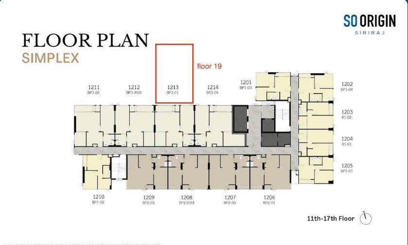 CM04394 ขายดาวน์ คอนโด โซ ออริจิ้น ศิริราช และ โซ ออริจิ้น เวลเนส ศิริราช ถ.พรานนก 8