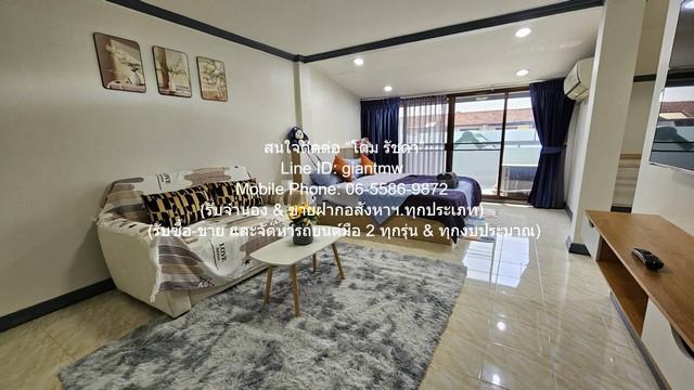 ขายทาวน์โฮมรีโนเวทใหม่ 4 ชั้น 2 คูหาติดกัน 7 น 7 น้ำ ตกแต่งเป็น Airbnb (มีลิฟต์) 55 ตร.ว. 6 จอดรถ ราคา 19 ล้านบาท