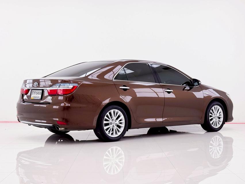 TOYOTA CAMRY HYBRID 2.5 [Navigator] ปี2016 สีน้ำตาล รูปที่ 3